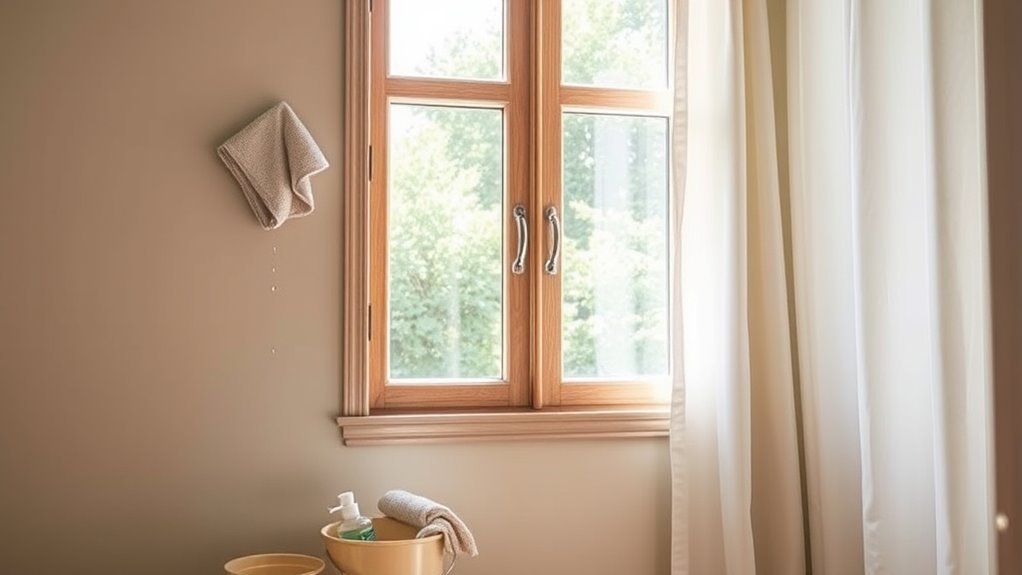 spot clean walls frames