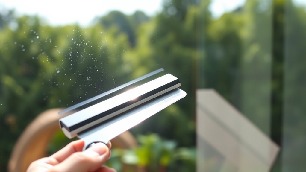 squeegee for streak free windows
