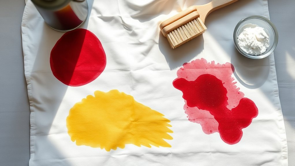 stain identification for cleaning