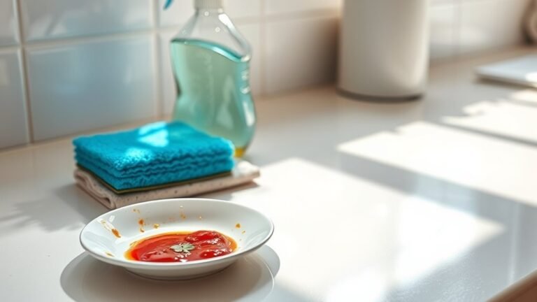 stain removal cleaning schedule