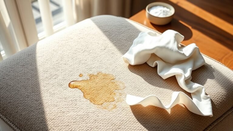 stain removal for upholstery