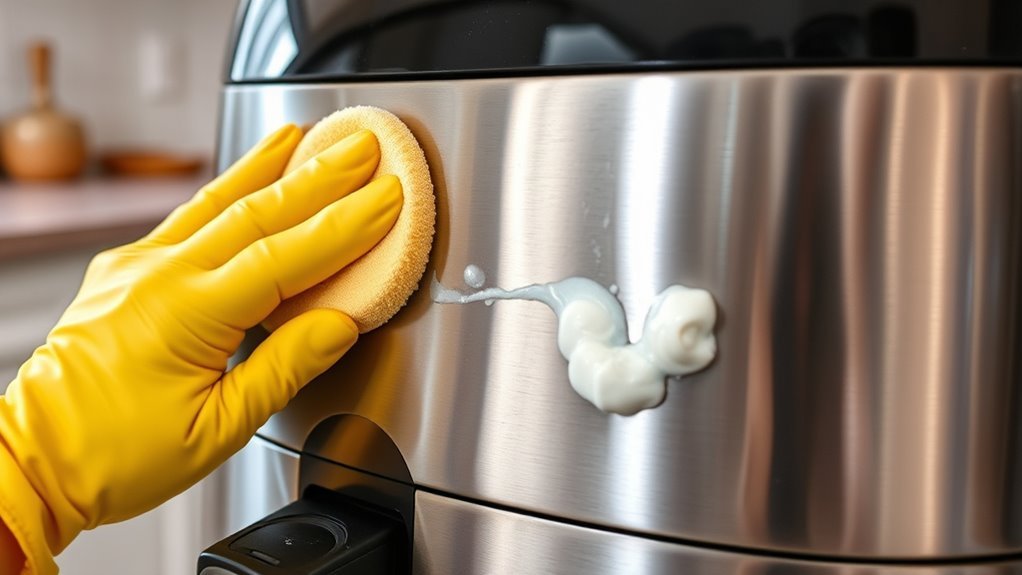 stain removal tips for air fryers