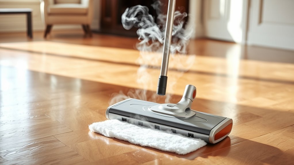 steam cleaning for sanitation