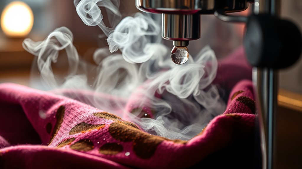 steam cleaning for stain removal