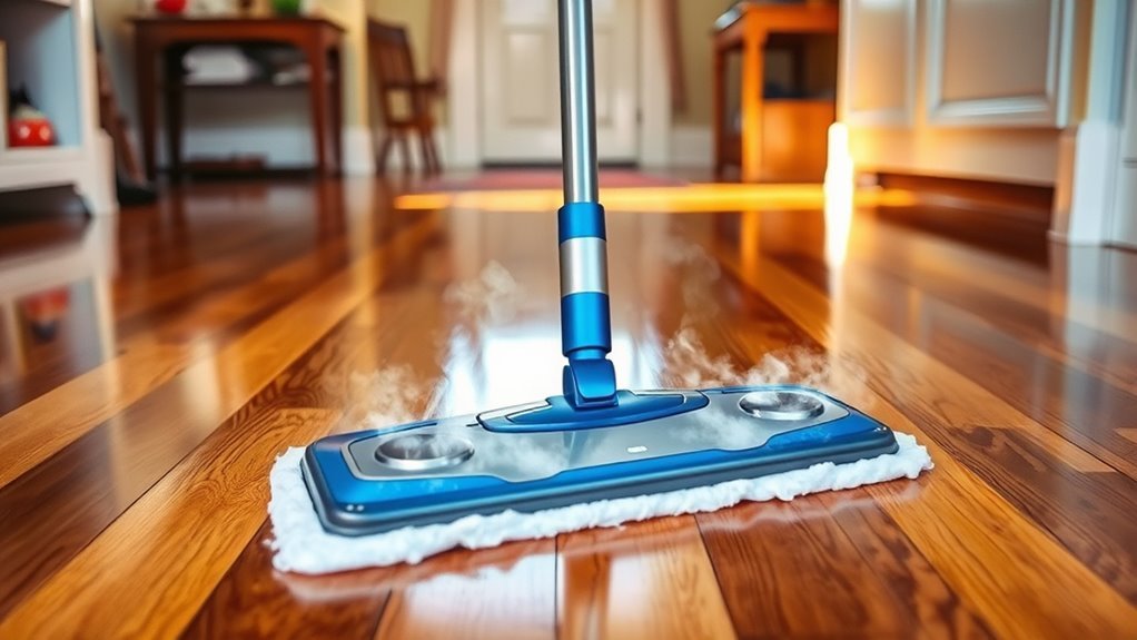 steam mops simplify cleaning