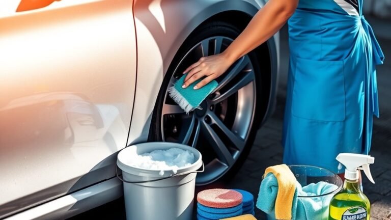 steps for car cleaning