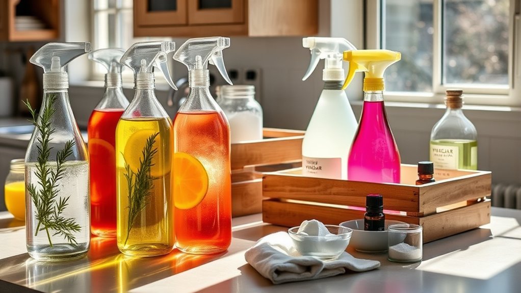 store diy cleaners properly