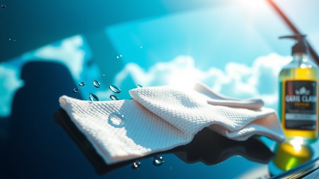 streak free car window care