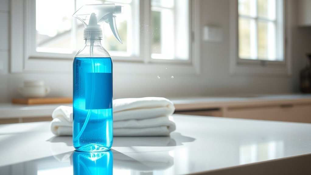 streak free glass cleaner variations