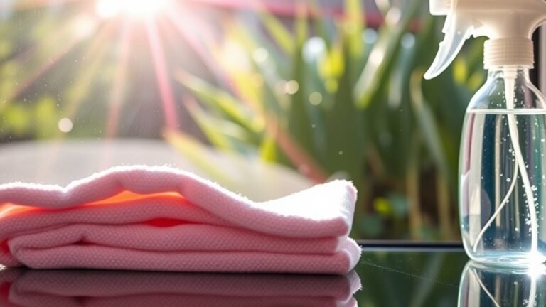 streak free glass cleaning method