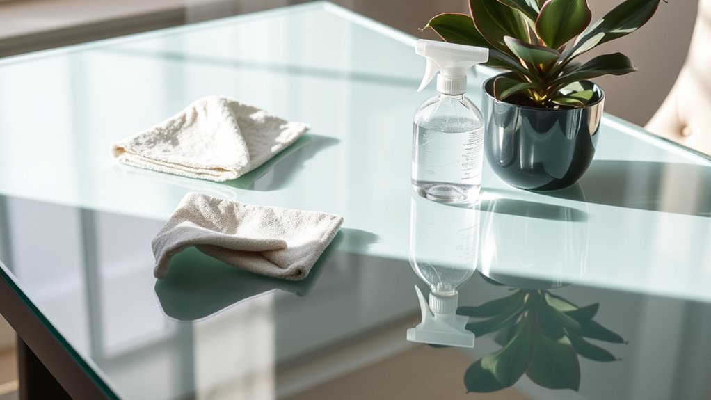 streak free glass cleaning techniques
