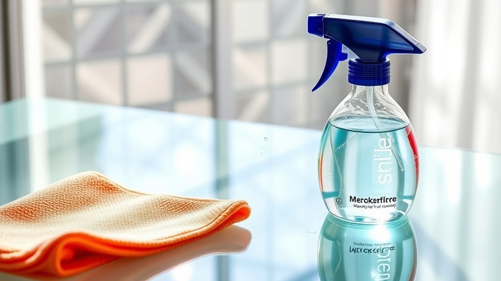 streak free glass cleaning tips