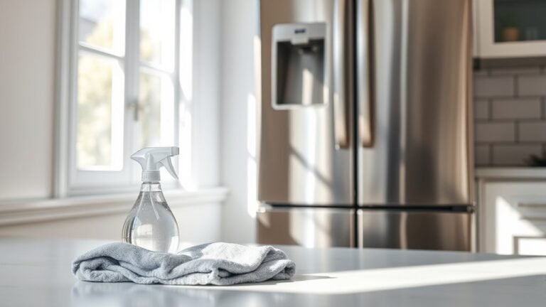 streak free stainless steel cleaning