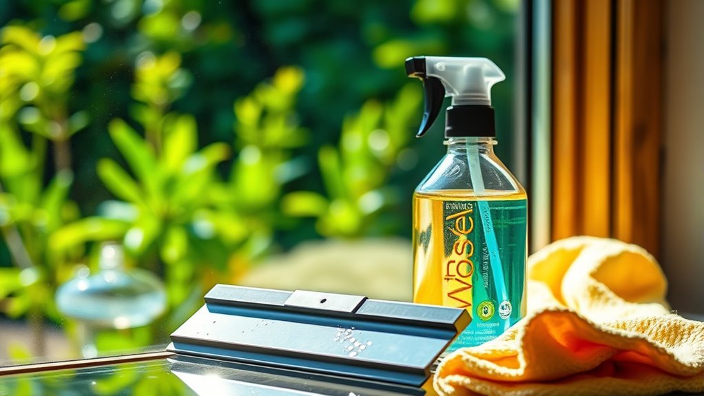 streak free window cleaning essentials