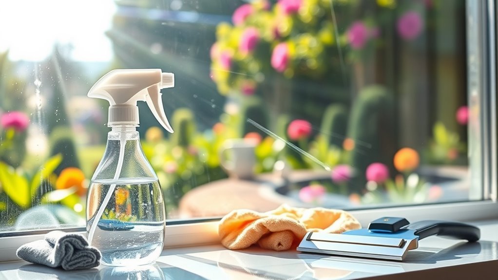 streak free window washing tips