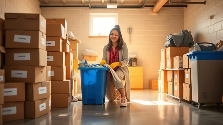 stress free basement cleanout tips