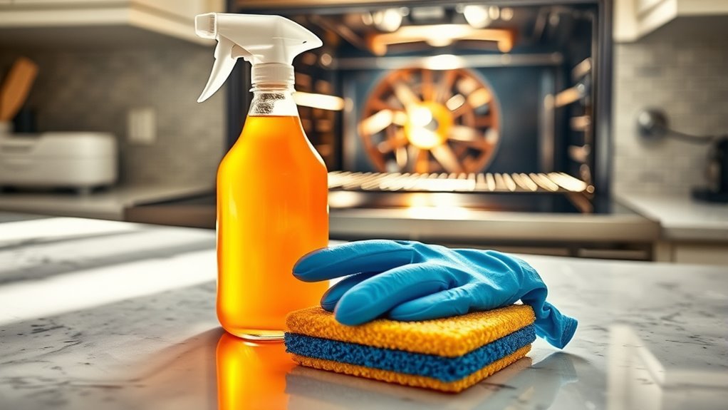 stubborn oven stain solutions