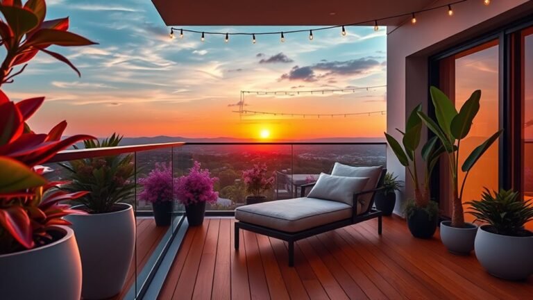stunning outdoor relaxation space