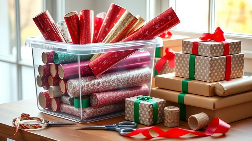 stylish holiday storage solutions