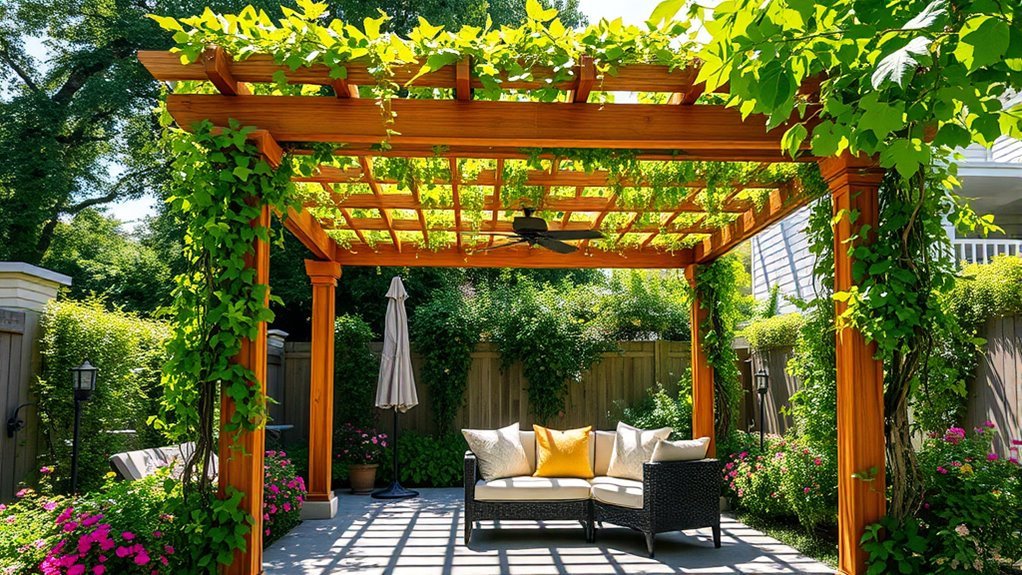 stylish outdoor shade structures