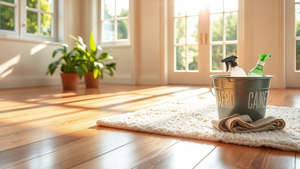 summer laminate floor care