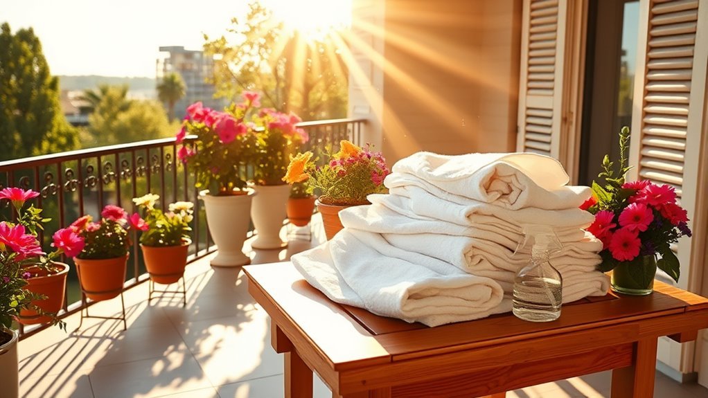 sunlight disinfects and deodorizes