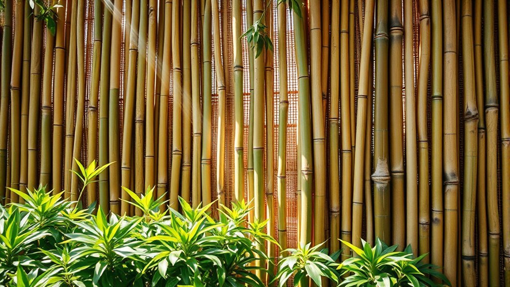 sustainable bamboo wall construction