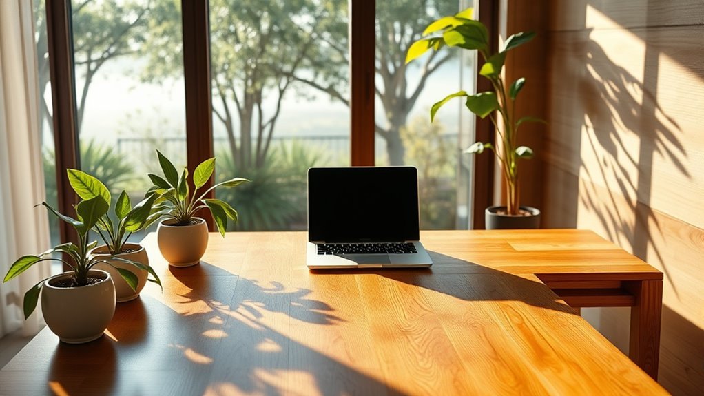 sustainable durable bamboo desks