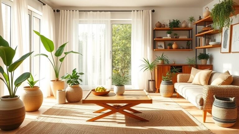 sustainable living room options