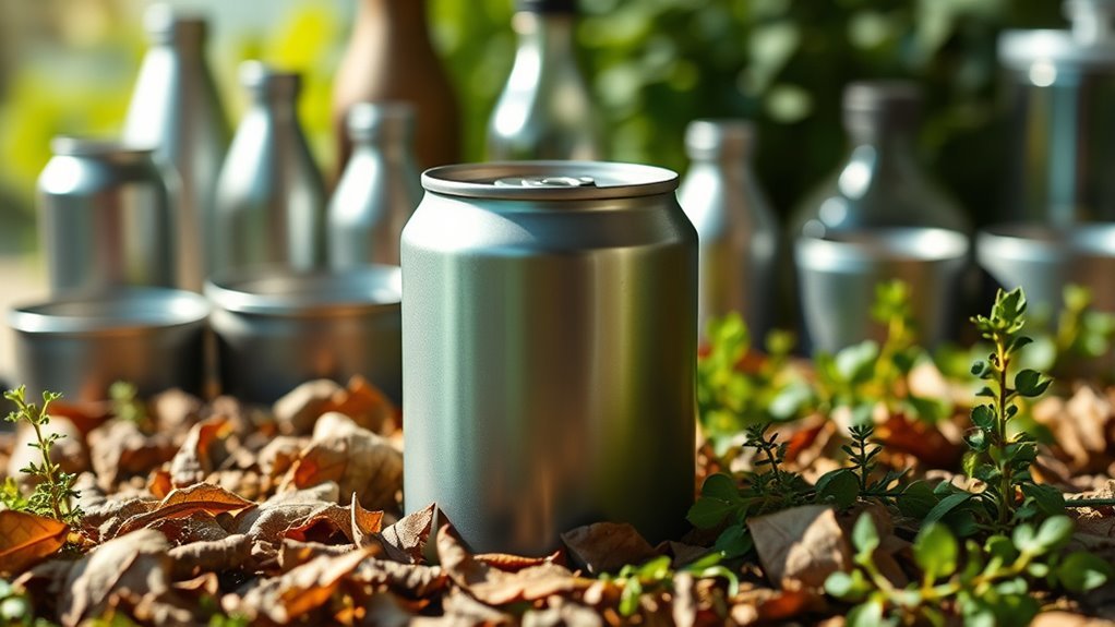 sustainable recycled aluminum packaging
