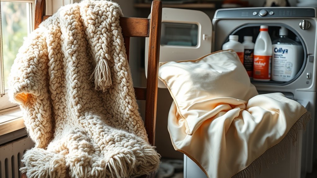 tailored washing for blankets