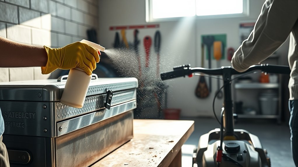 target high touch garage surfaces