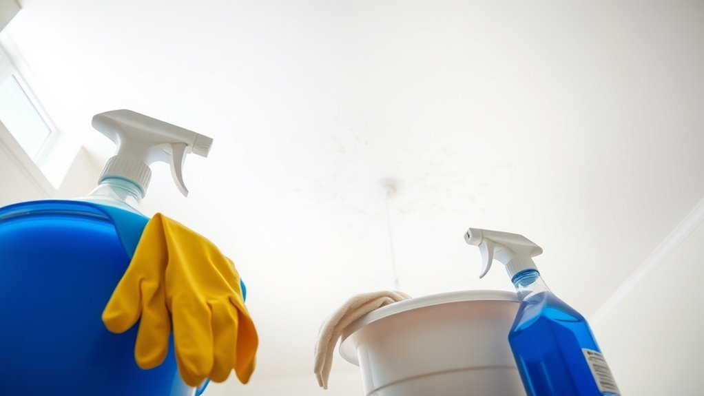 test cleaning solutions first
