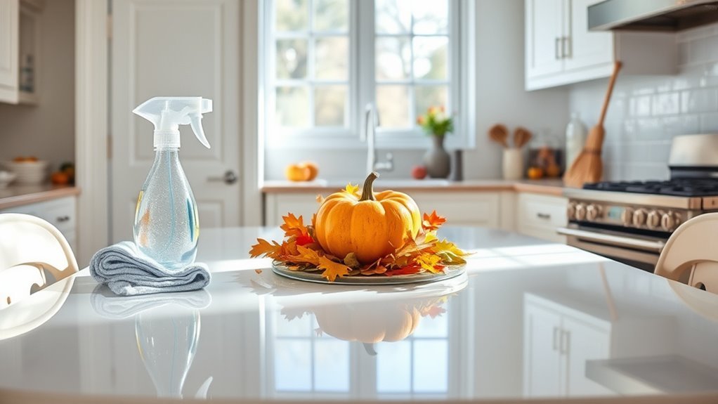 thanksgiving dinner cleaning tips