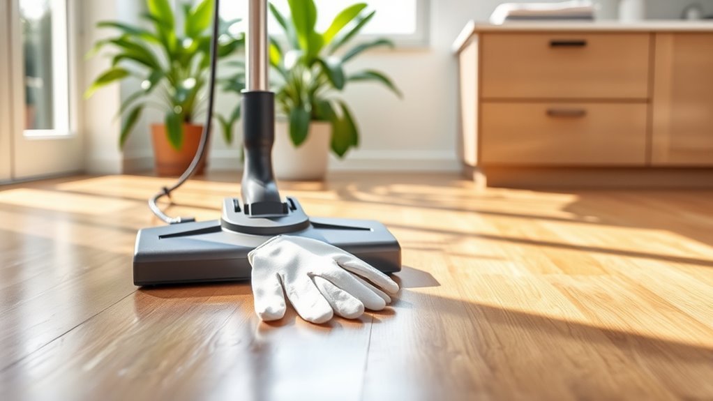 thorough cleaning for floors