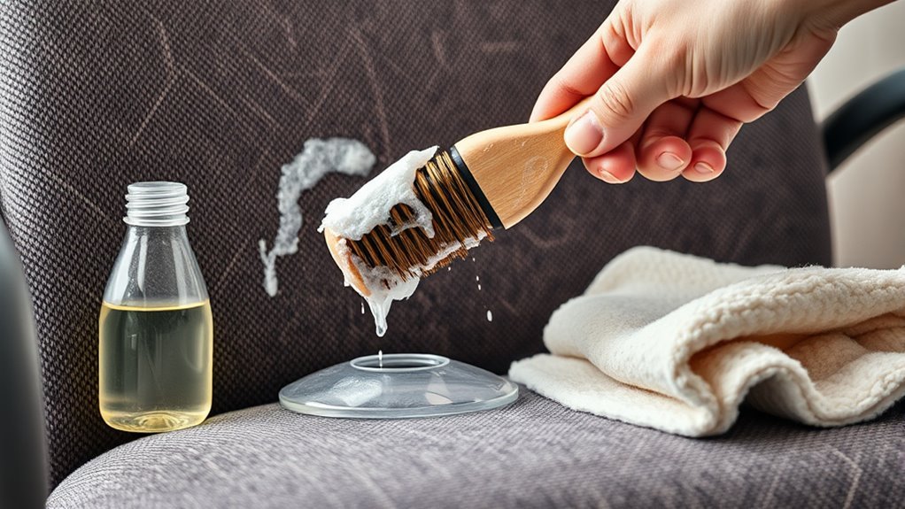 thorough cleaning for upholstery