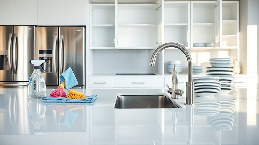 thorough kitchen cleaning checklist