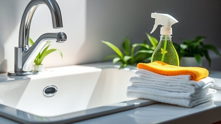 thorough sink cleaning tips