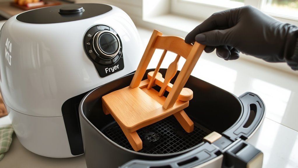 thoroughly clean air fryer