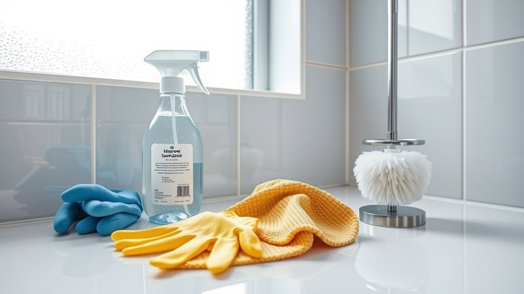 thoroughly disinfect affected areas
