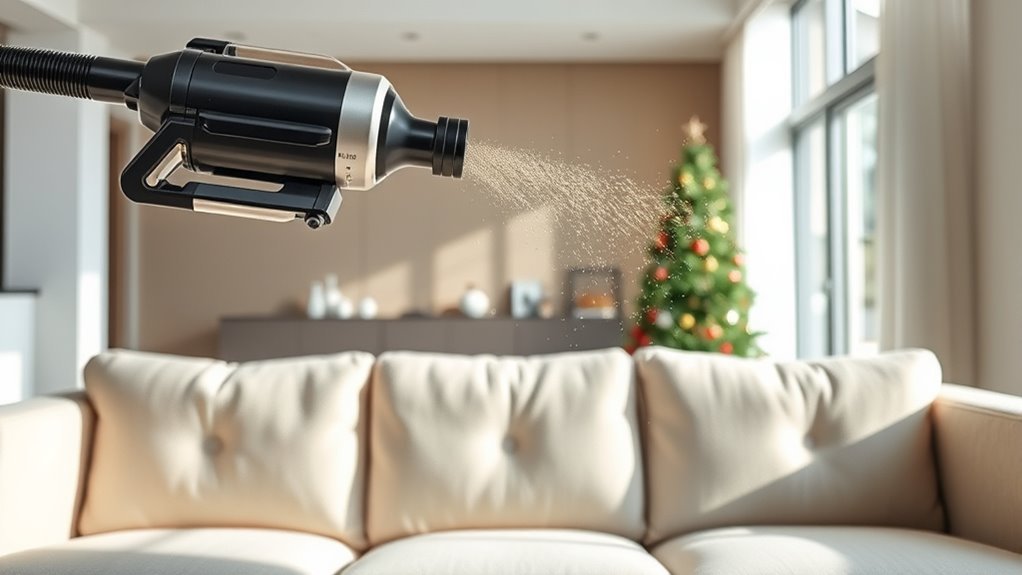 thoroughly vacuum couch fabric