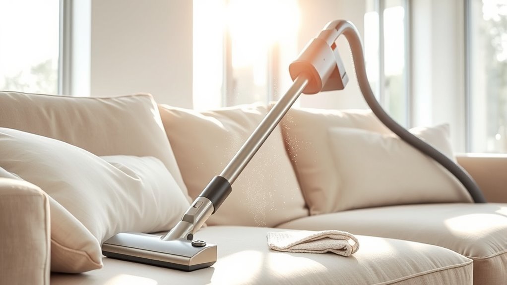 thoroughly vacuum your couch
