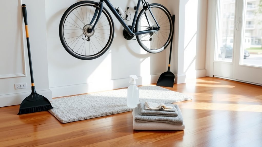 tidy bike storage solutions