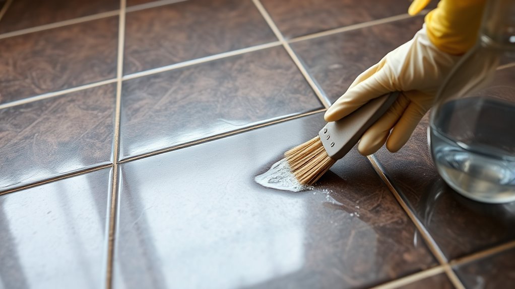 tile and grout care