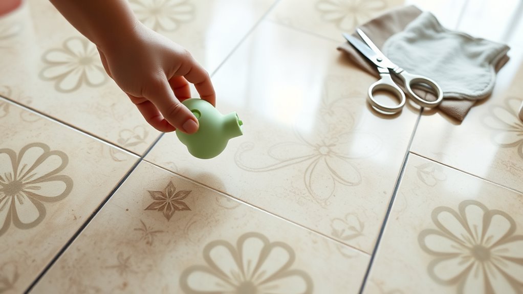 tile removal damage prevention