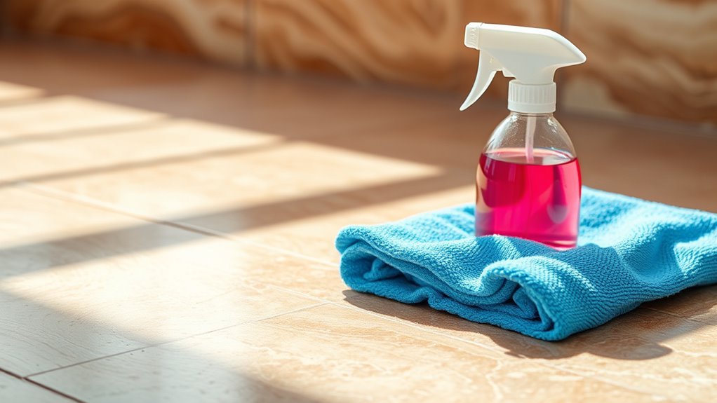 tile surface cleaning techniques