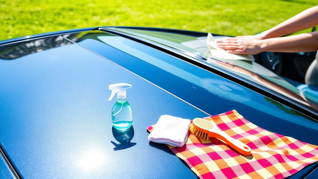 tire pressure clean interior
