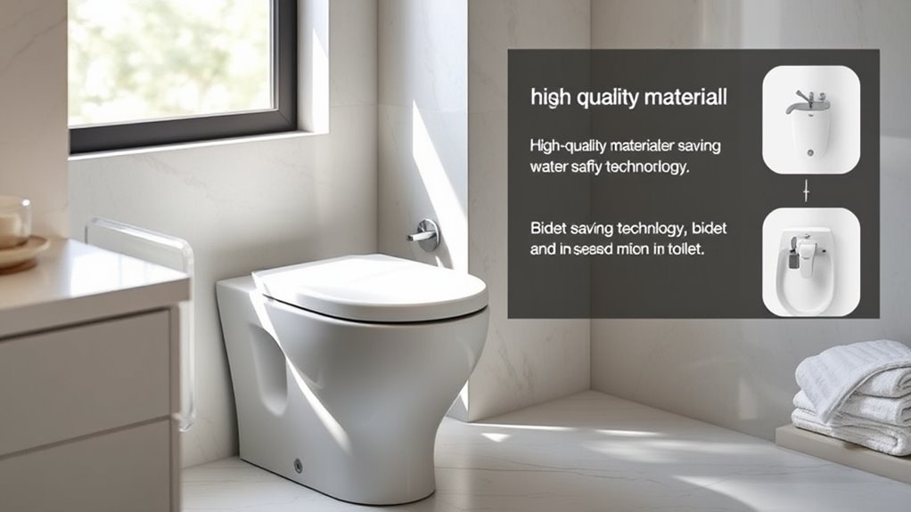 toilet materials and technology