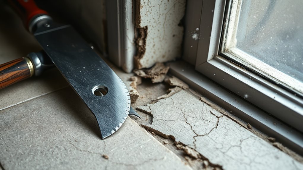 tools for windowsill removal