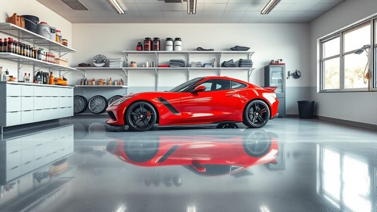top car cleaning garage